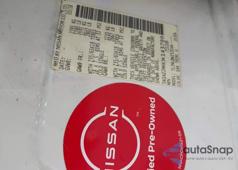 2018 Nissan Murano Sv from USA, damaged, VIN 5N1AZ2MHXJN143799